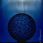 Sun over Sphere 112 by Ivan McLean - Newport Beach Civic Center Park
