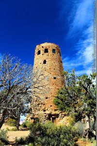 The Desert View Tower designed by architect Mary Colter